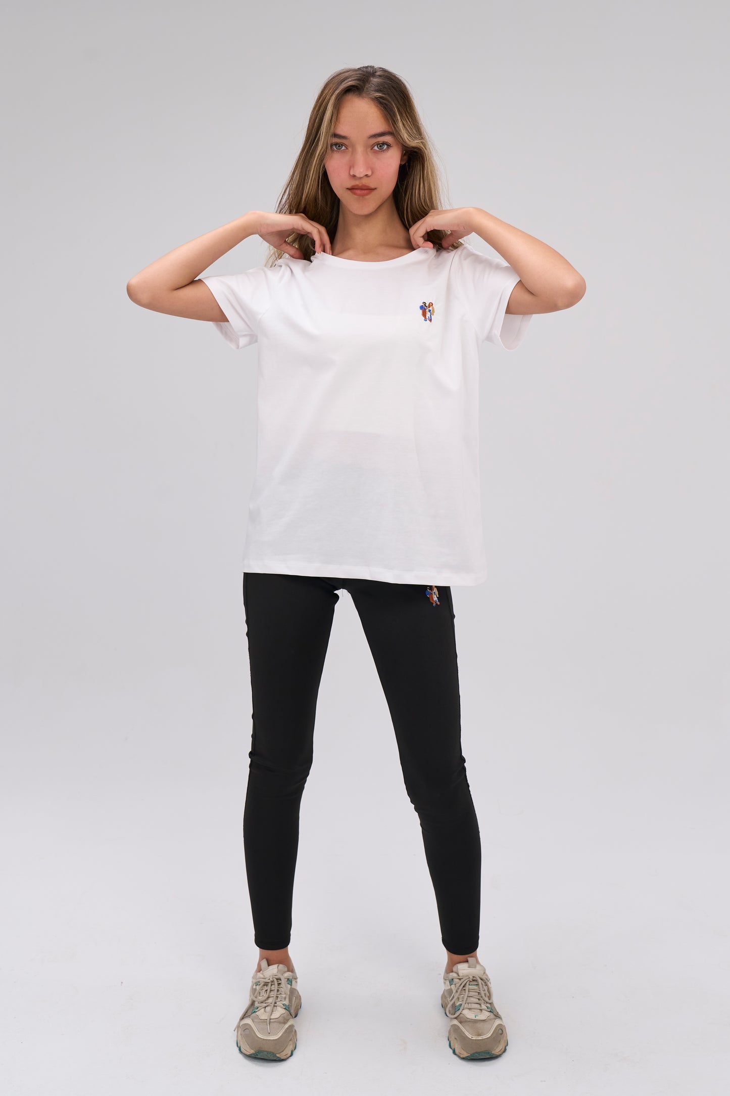 Half sleeve basic T-shirt