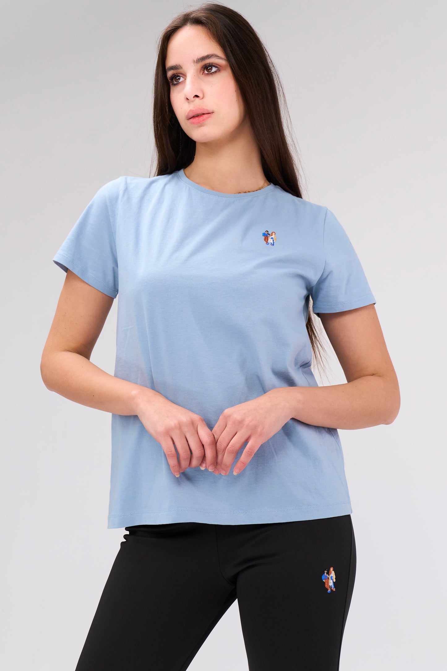 Half sleeve basic T-shirt